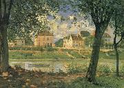Alfred Sisley Villeneuve la Garenne on the Seine oil painting artist